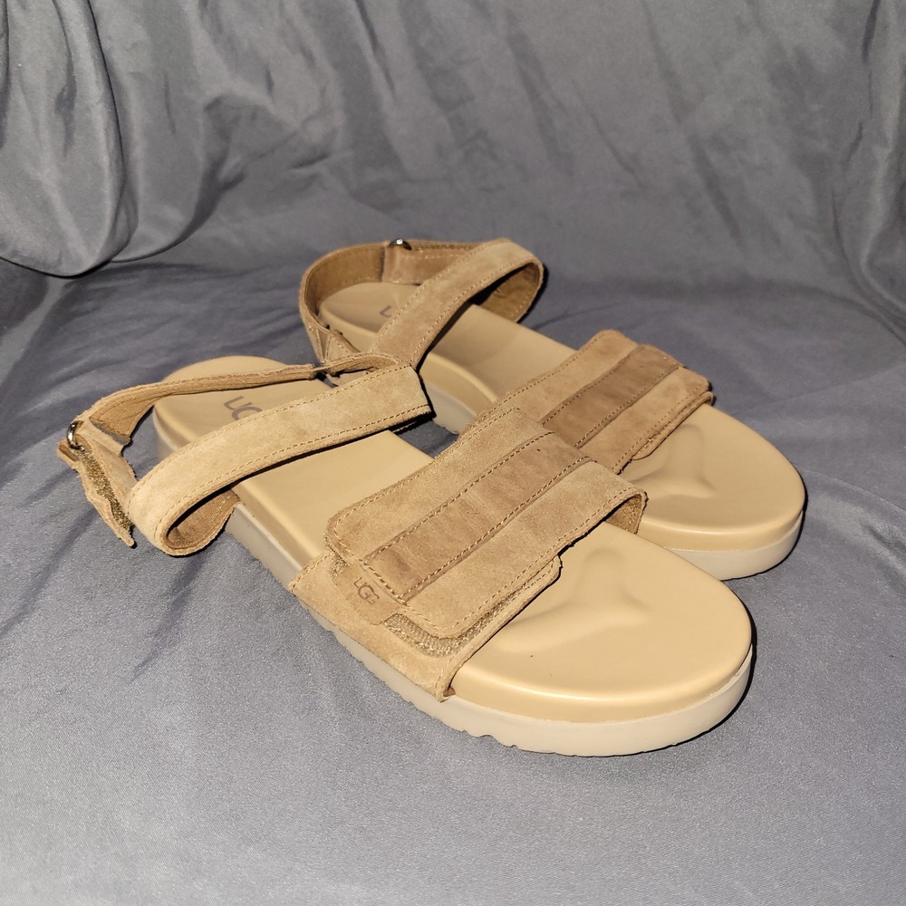 UGG Big Kids Girls Size 5 Zini Sandal Brown Beach Summer Vacation
